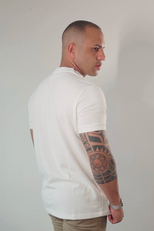 Camiseta Masculina Premium Tricot Off-White Texture D’Grife