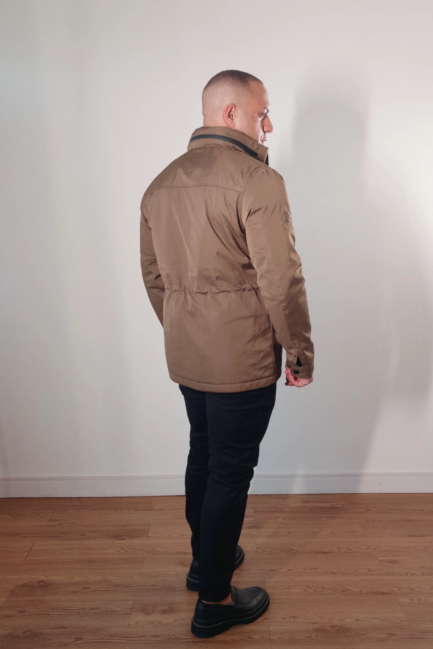 Jaqueta Safari Masculina Torino Premium Caramelo