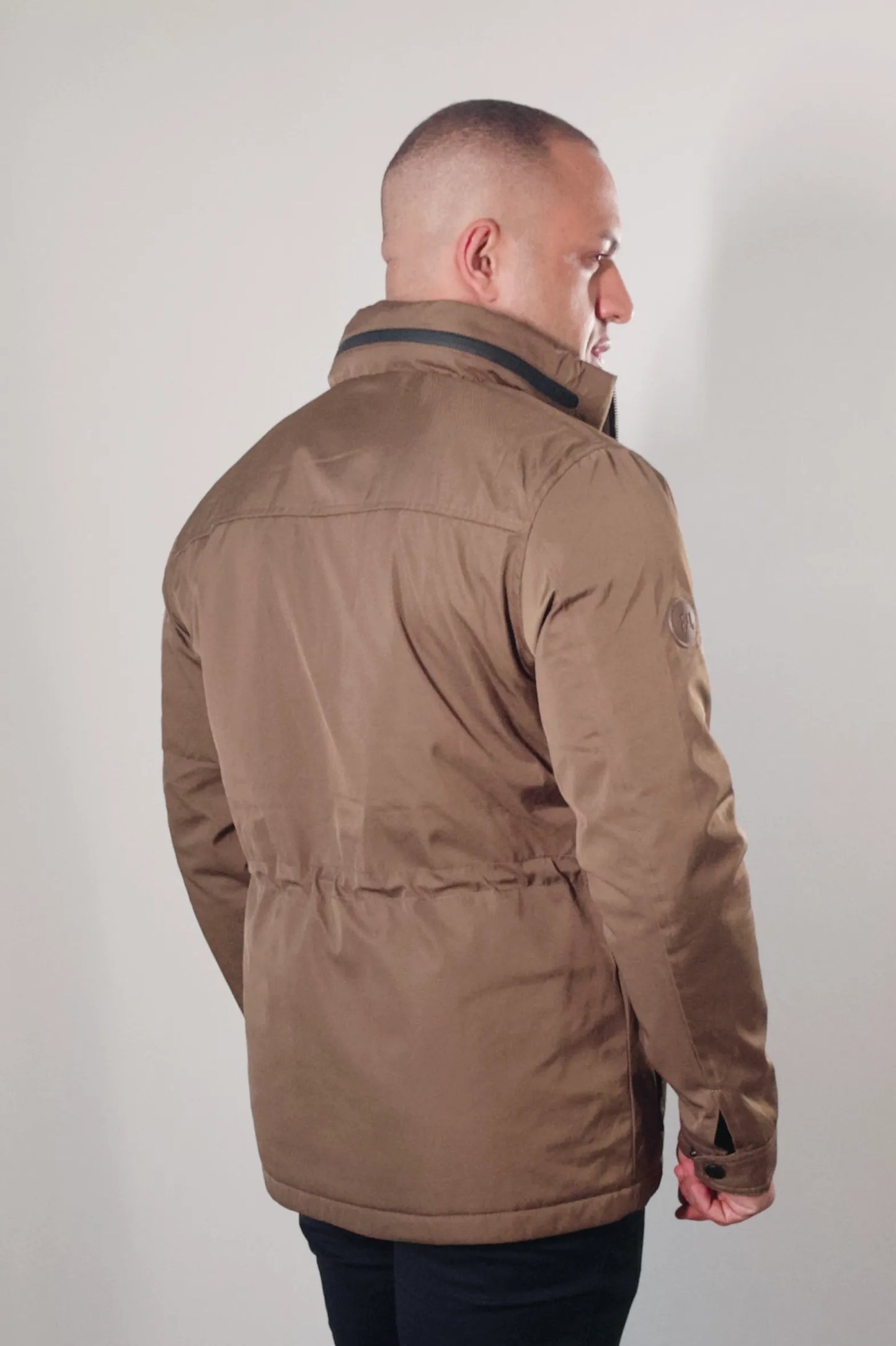 Jaqueta Safari Masculina Torino Premium Caramelo
