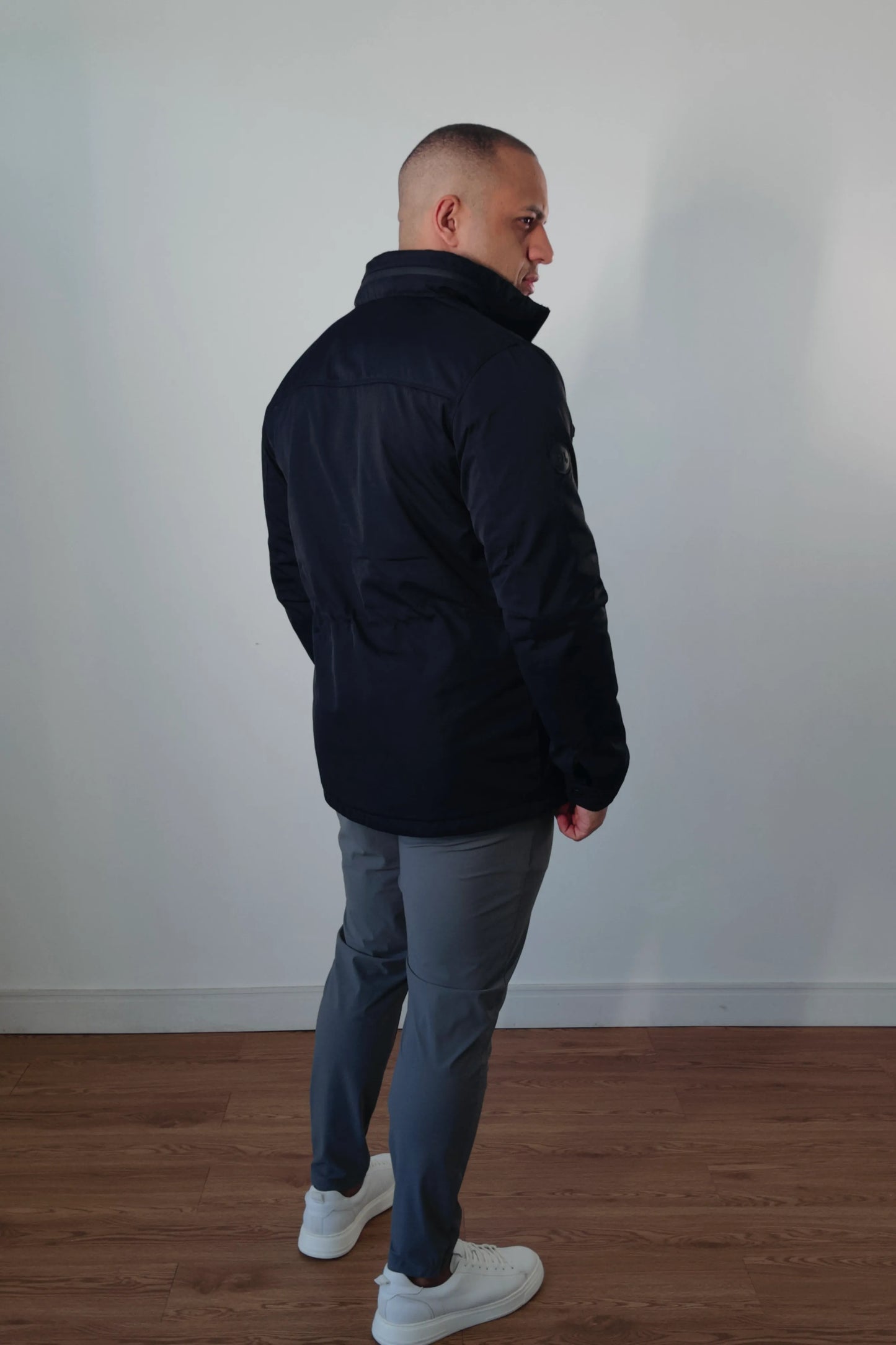 Jaqueta Safari Masculina Torino Premium Azul Marinho