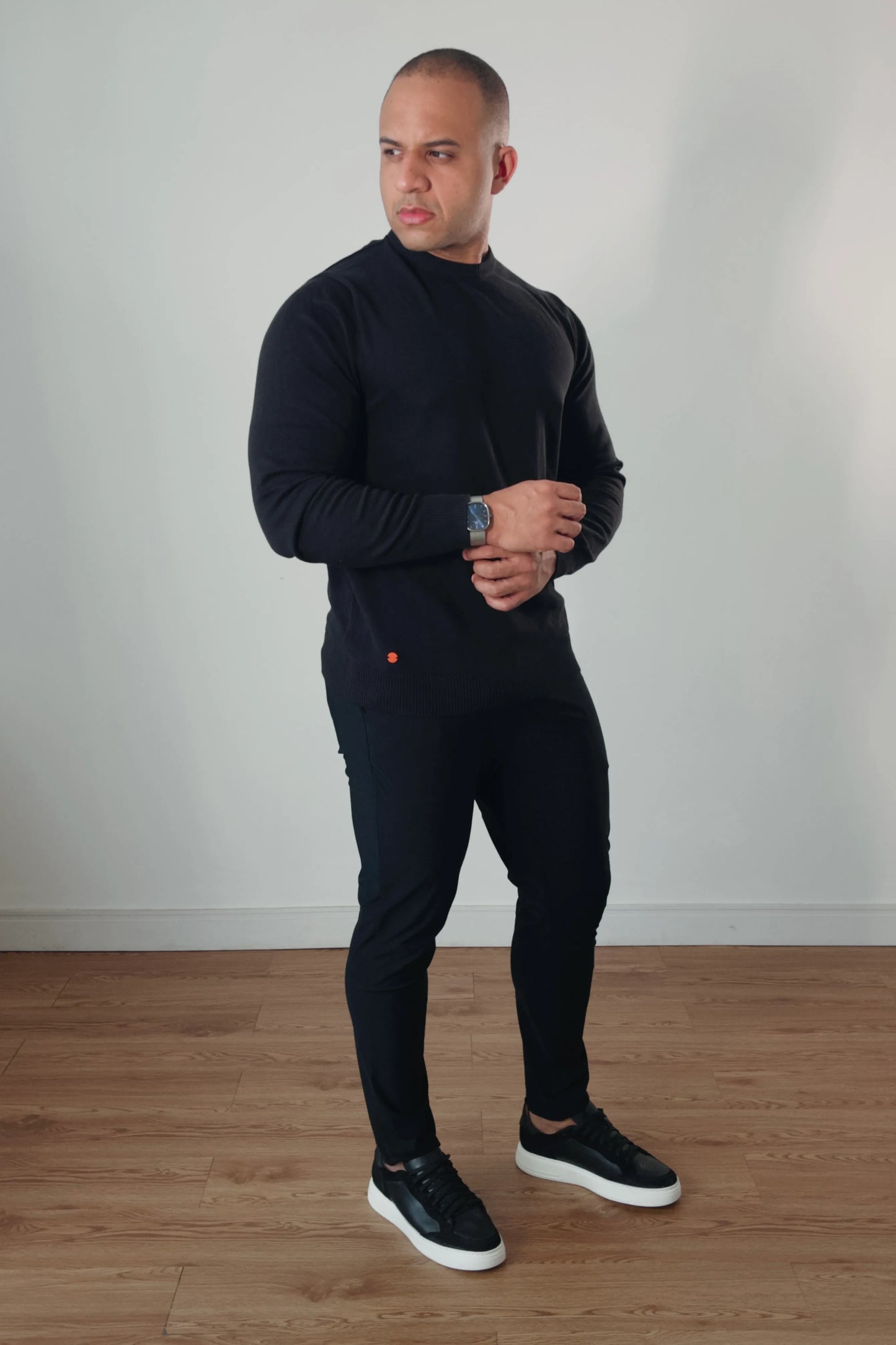 Suéter Masculino Premium Nero Texture Preto
