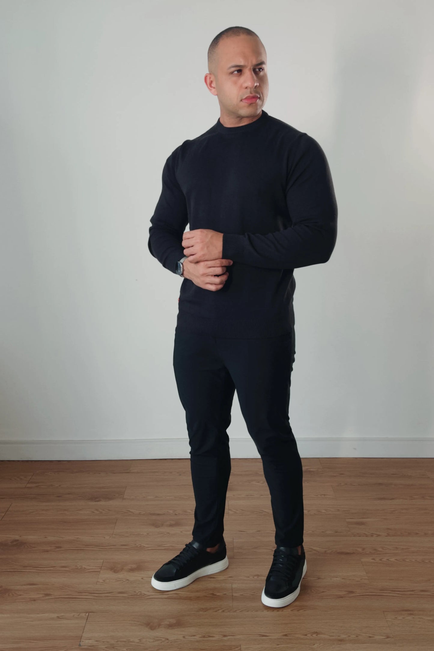 Suéter Masculino Premium Nero Texture Preto