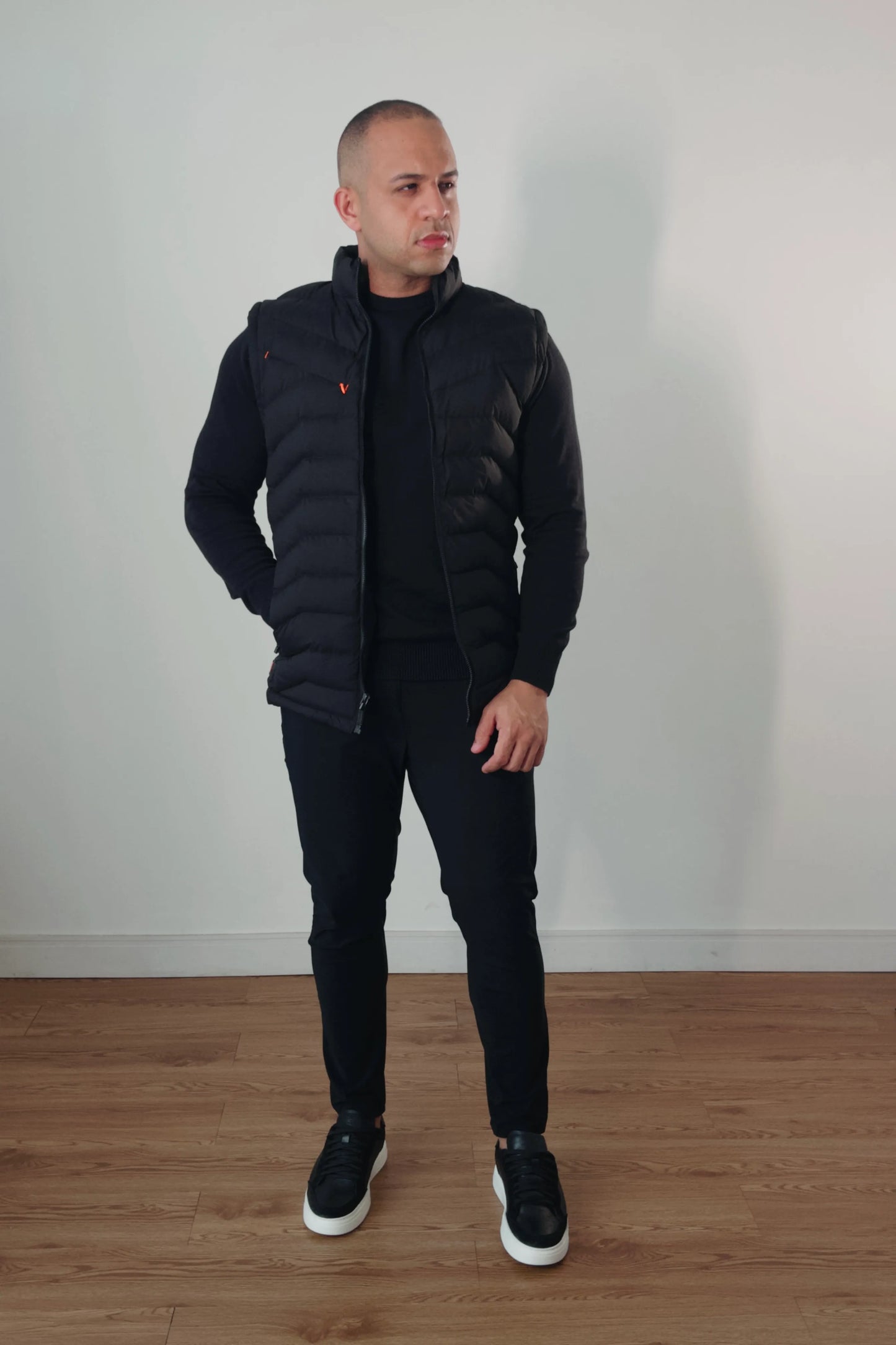 Colete Puffer Masculino Premium Imperiale Preto
