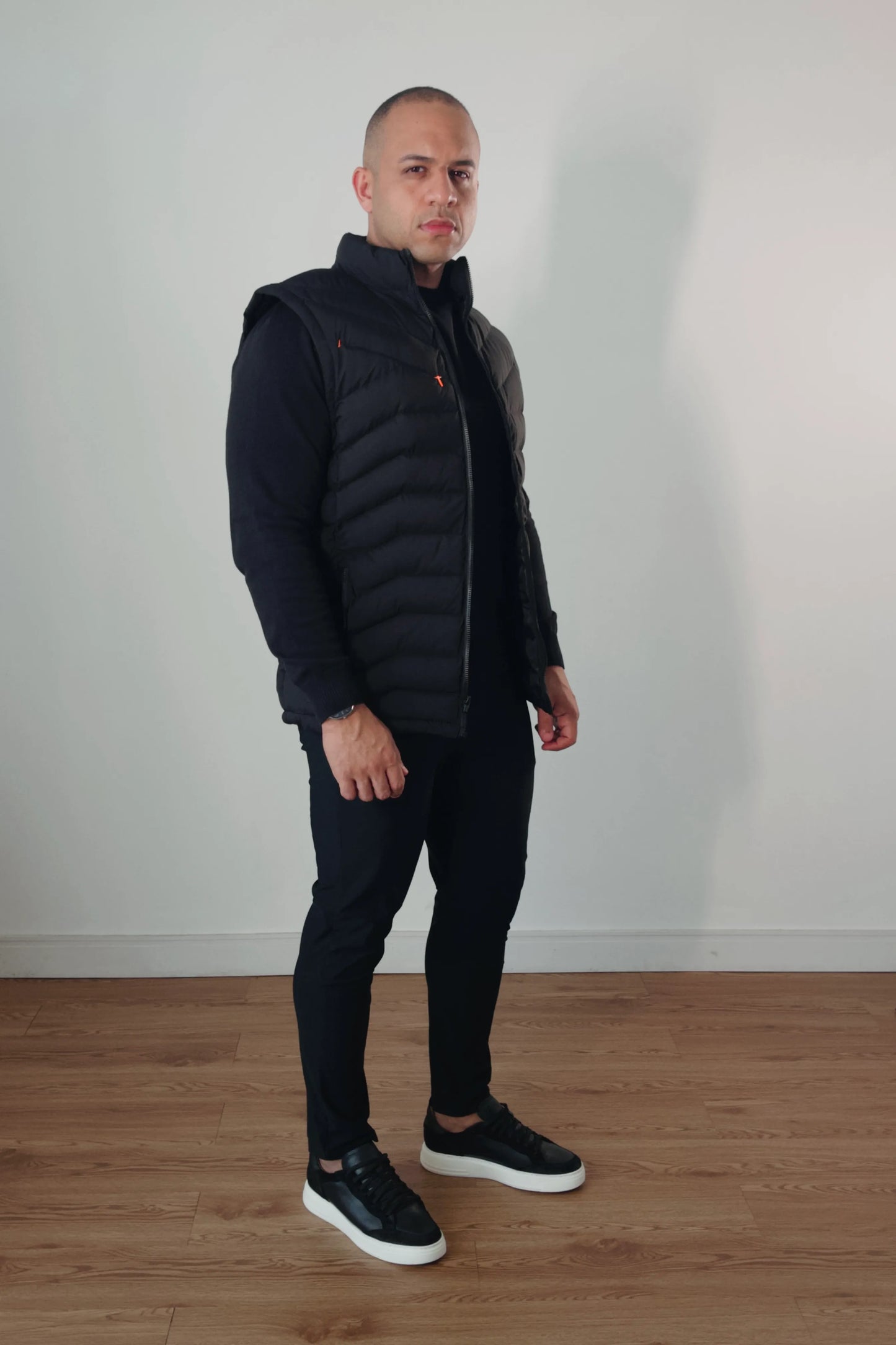 Colete Puffer Masculino Premium Imperiale Preto