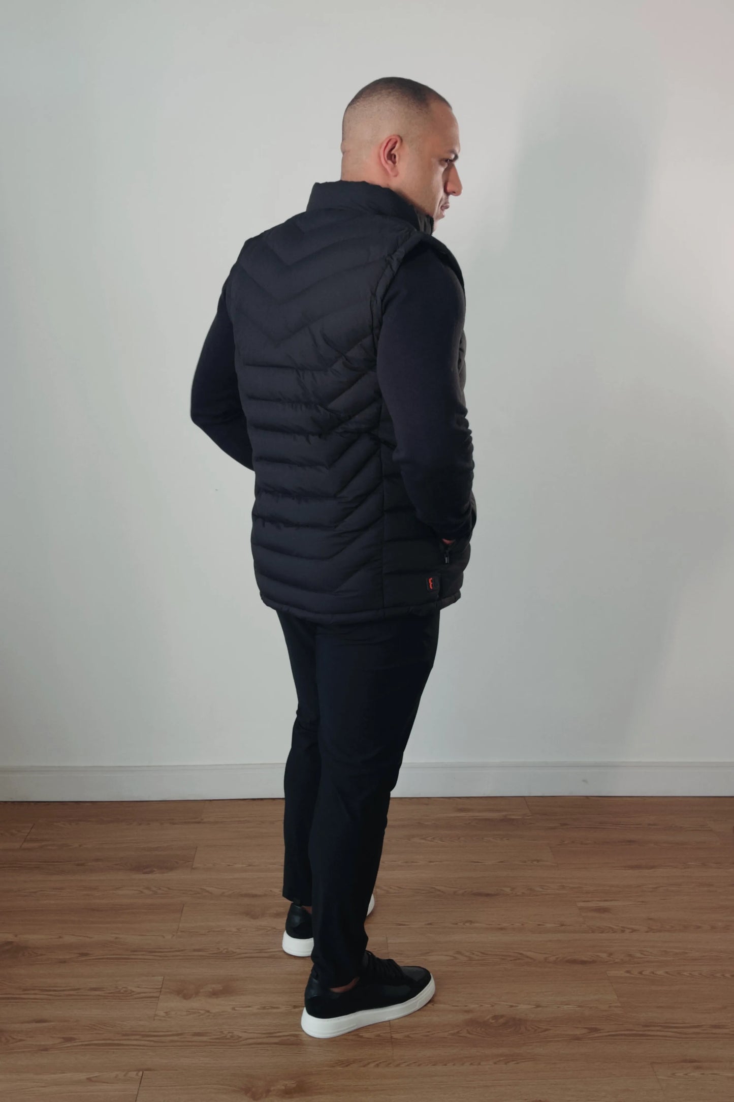 Colete Puffer Masculino Premium Imperiale Preto