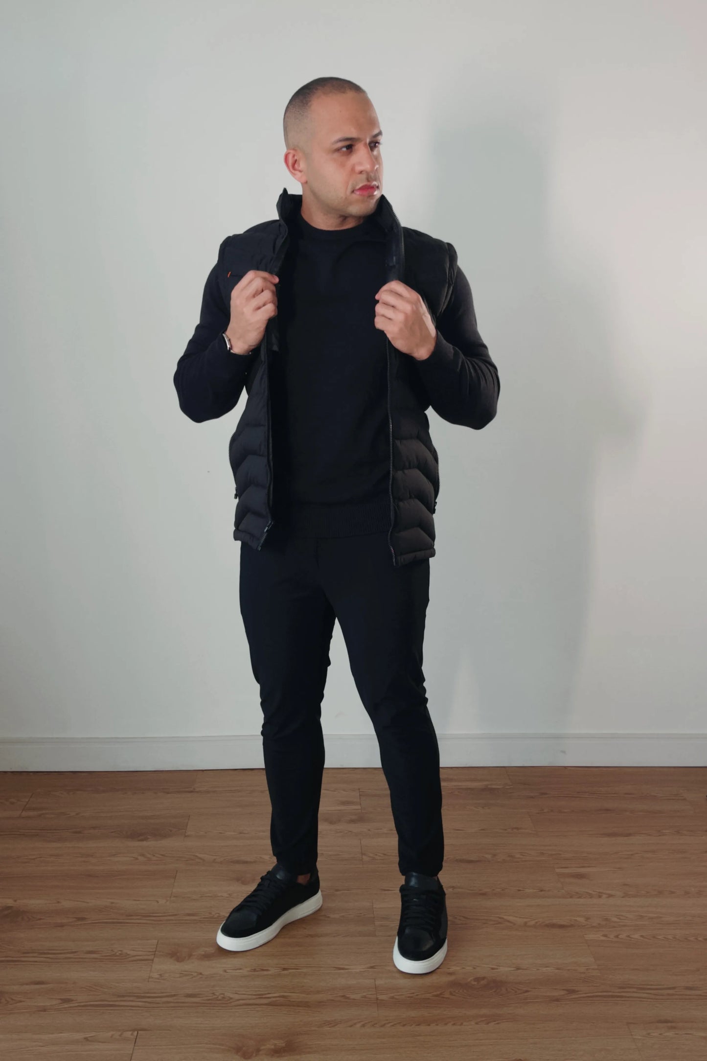 Colete Puffer Masculino Premium Imperiale Preto