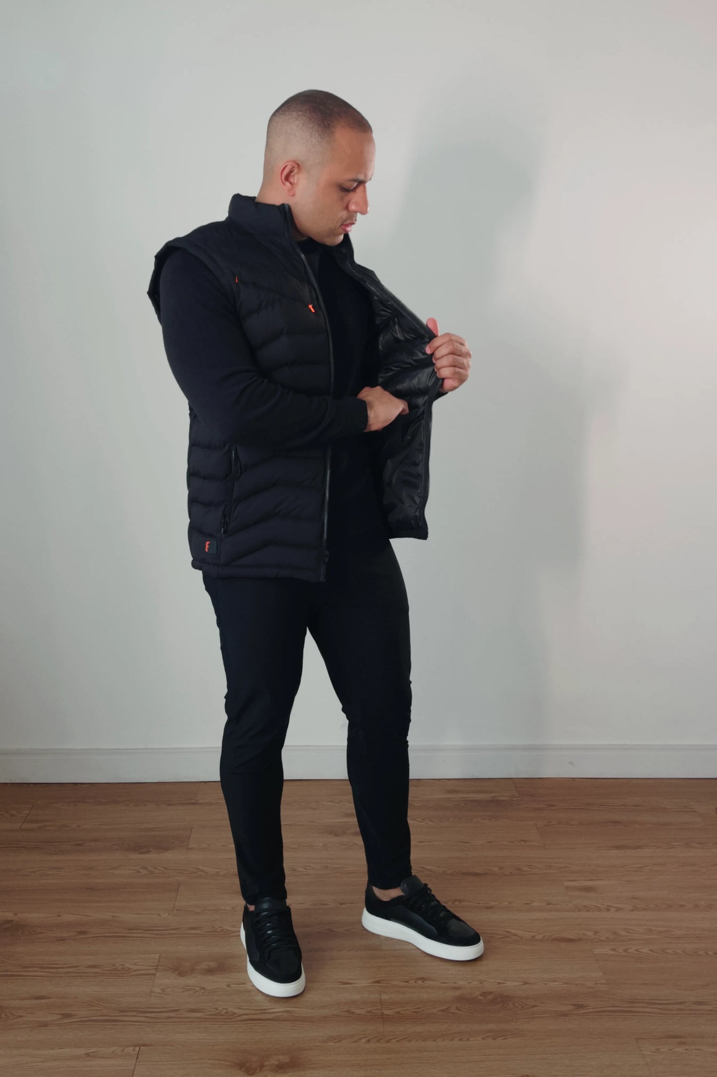 Colete Puffer Masculino Premium Imperiale Preto