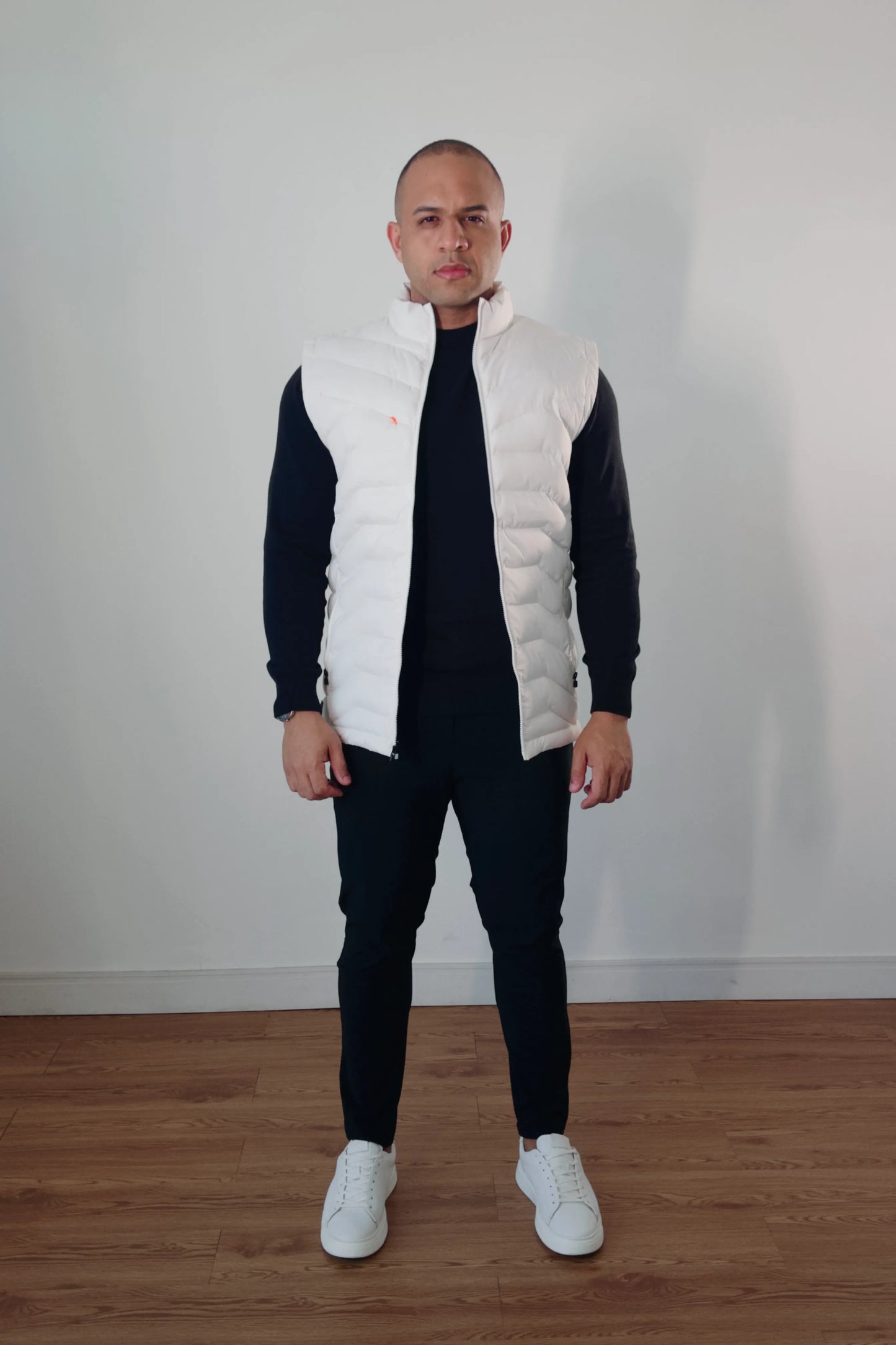 Colete Puffer Masculino Premium Imperiale Off-White