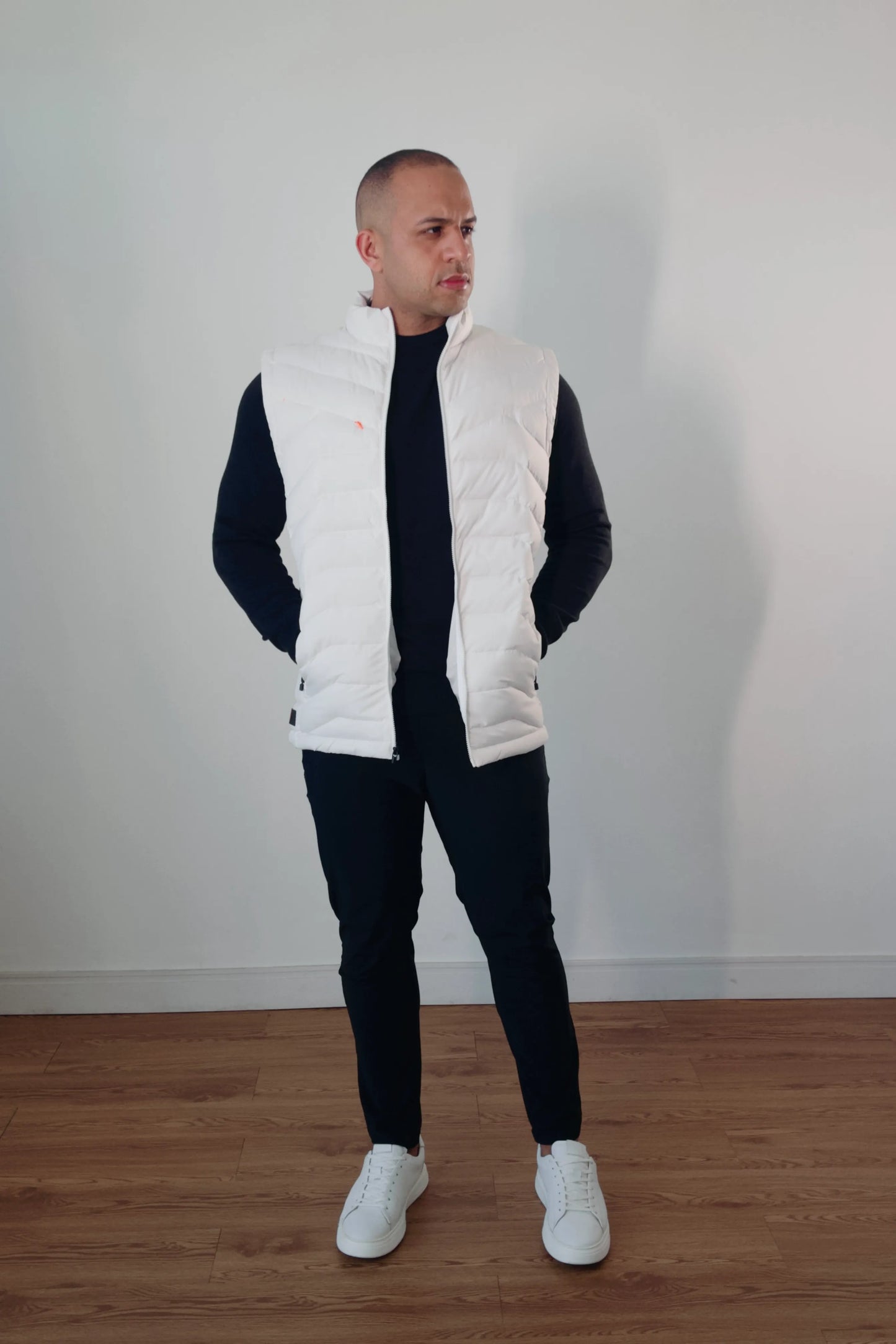 Colete Puffer Masculino Premium Imperiale Off-White