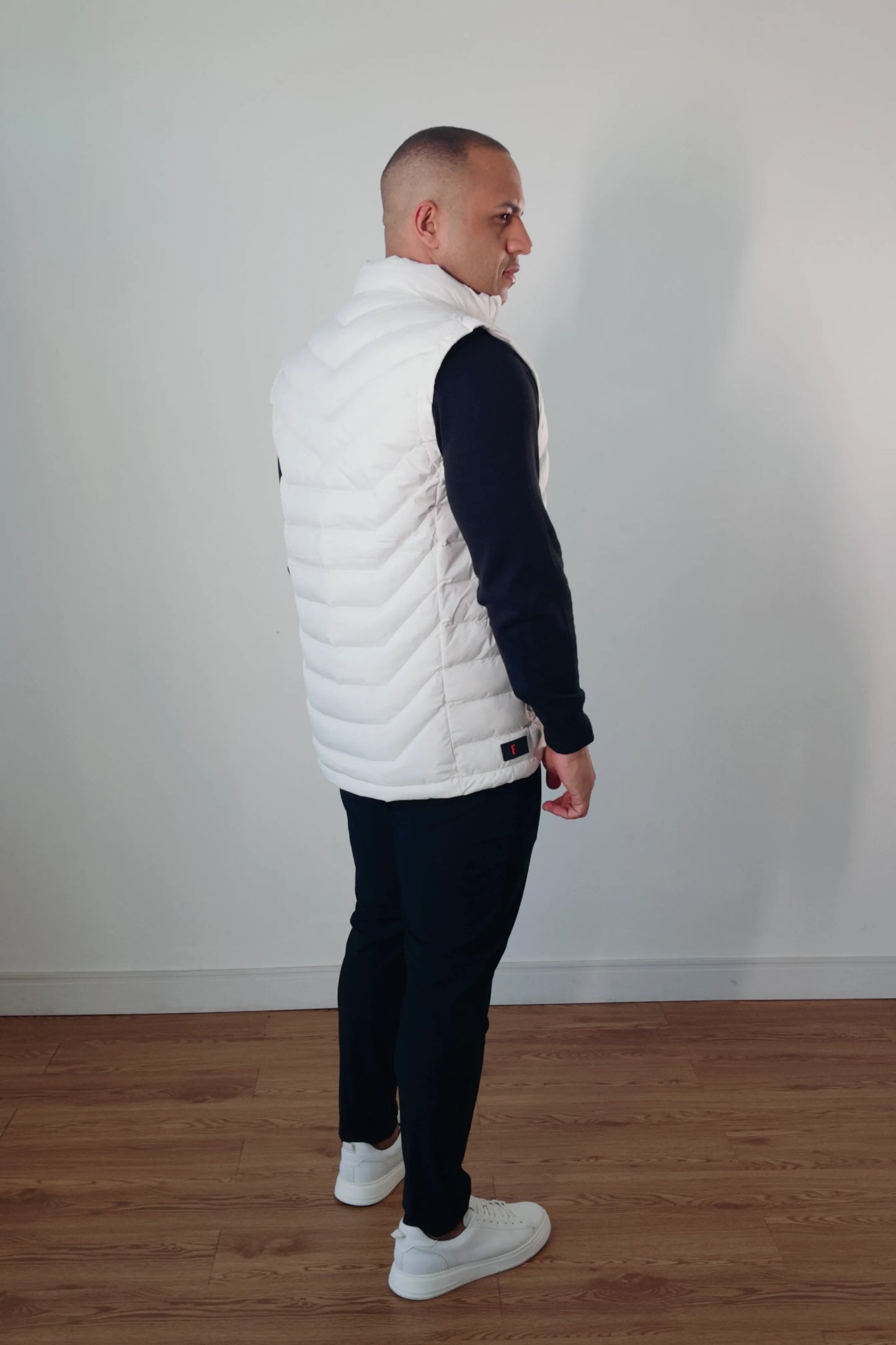 Colete Puffer Masculino Premium Imperiale Off-White