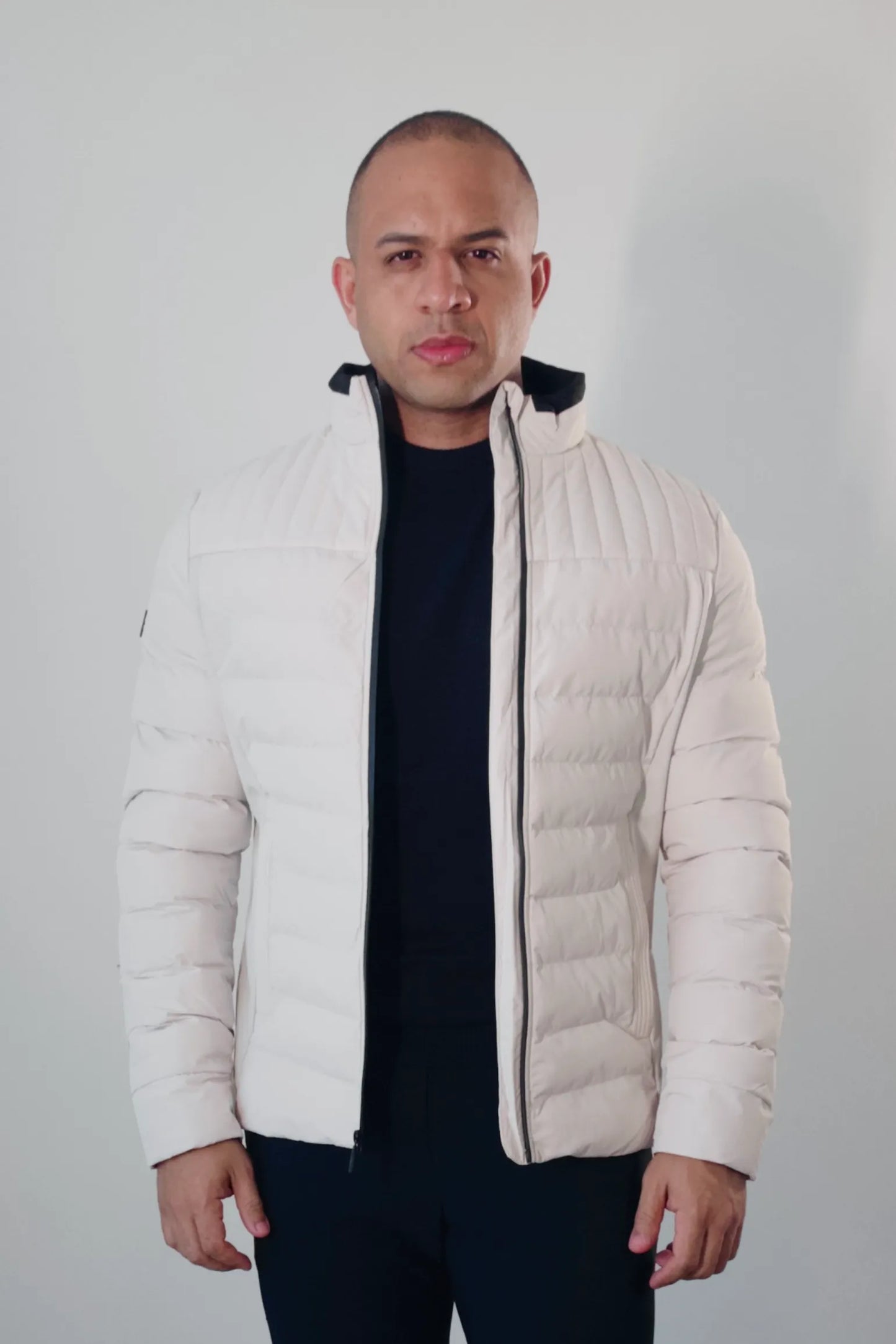 Jaqueta Puffer Imperial Off-White Premium Masculina