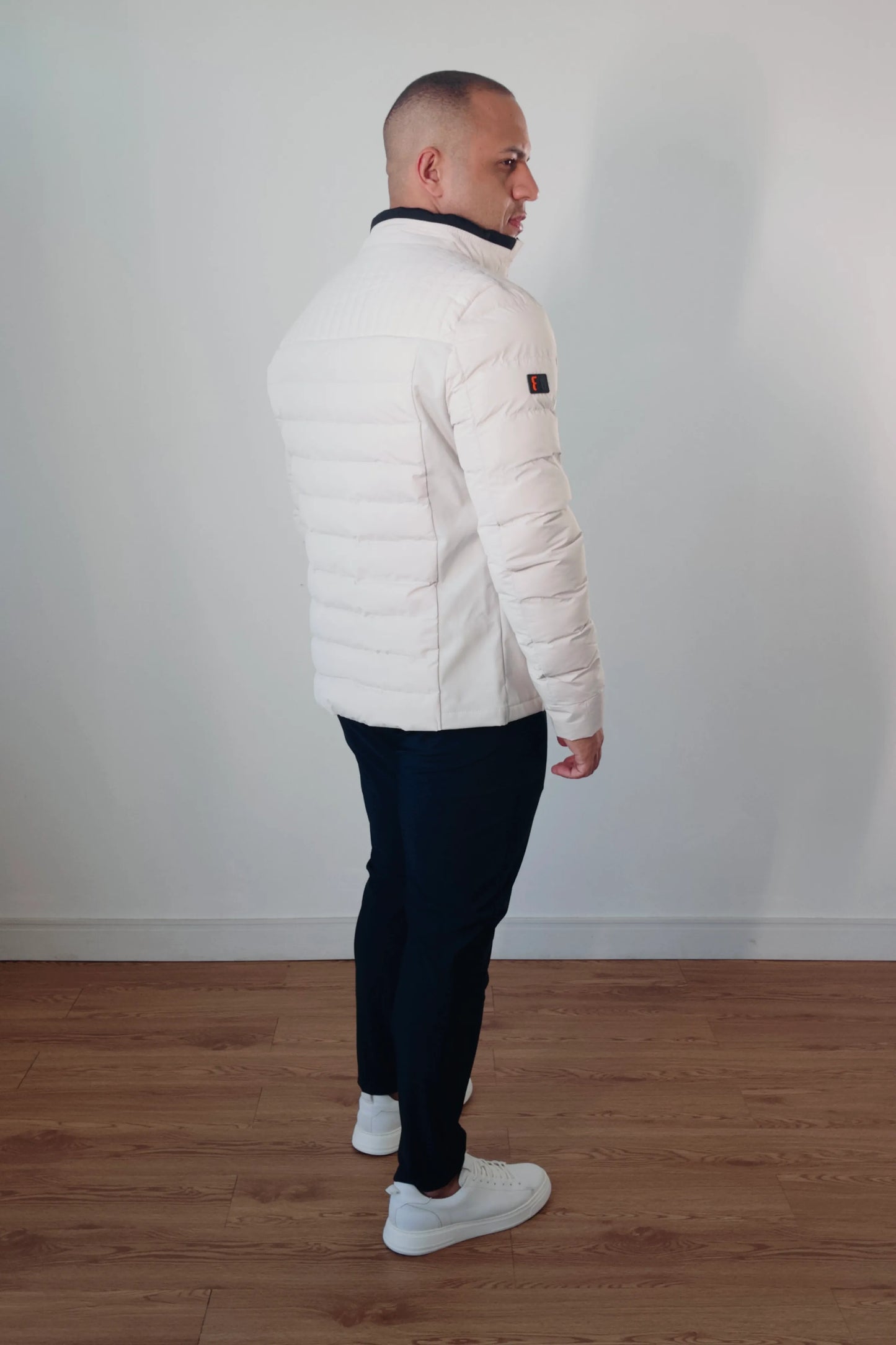 Jaqueta Puffer Imperial Off-White Premium Masculina