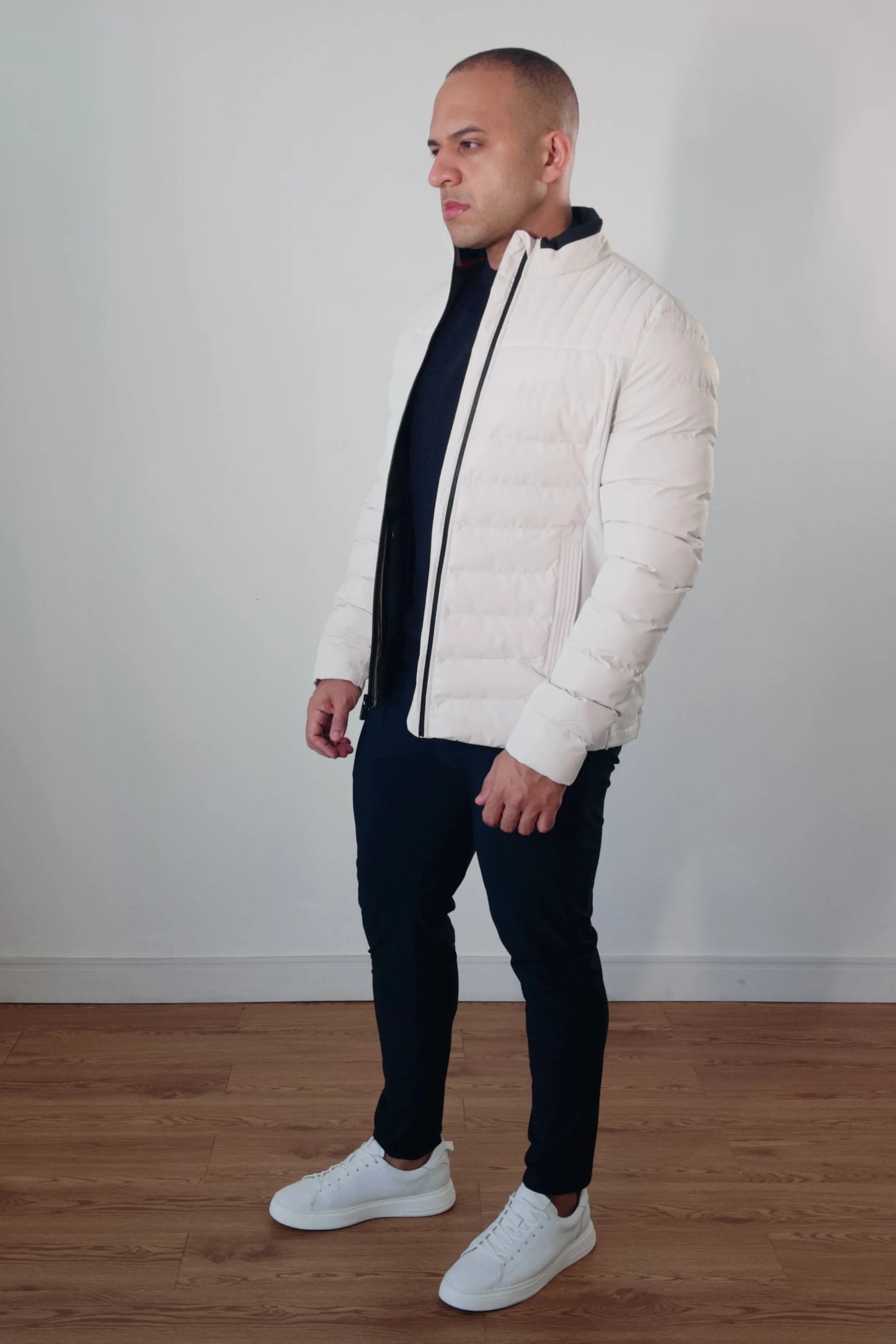 Jaqueta Puffer Imperial Off-White Premium Masculina