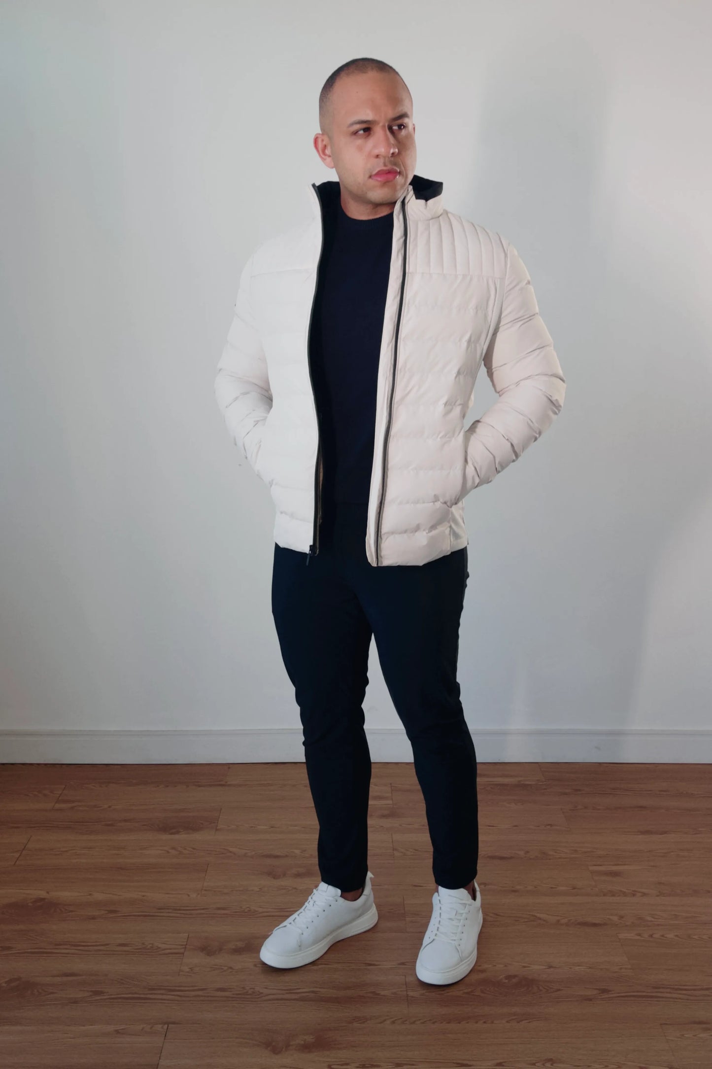 Jaqueta Puffer Imperial Off-White Premium Masculina