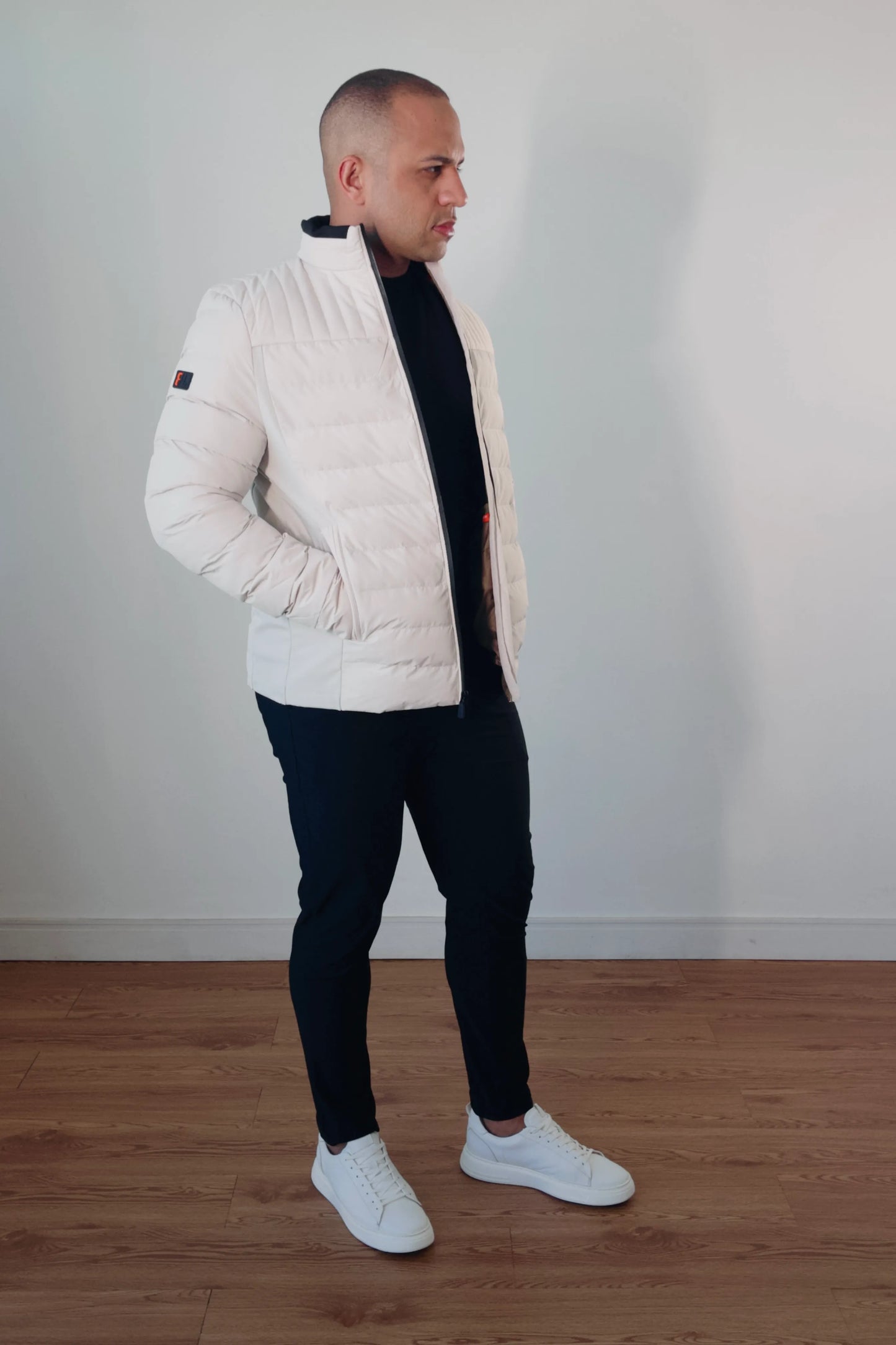 Jaqueta Puffer Imperial Off-White Premium Masculina