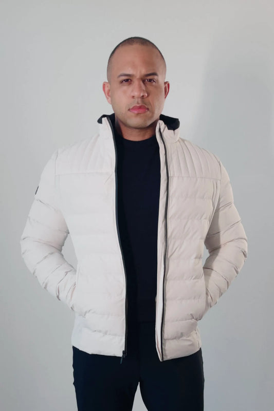 Jaqueta Puffer Imperial Off-White Premium Masculina