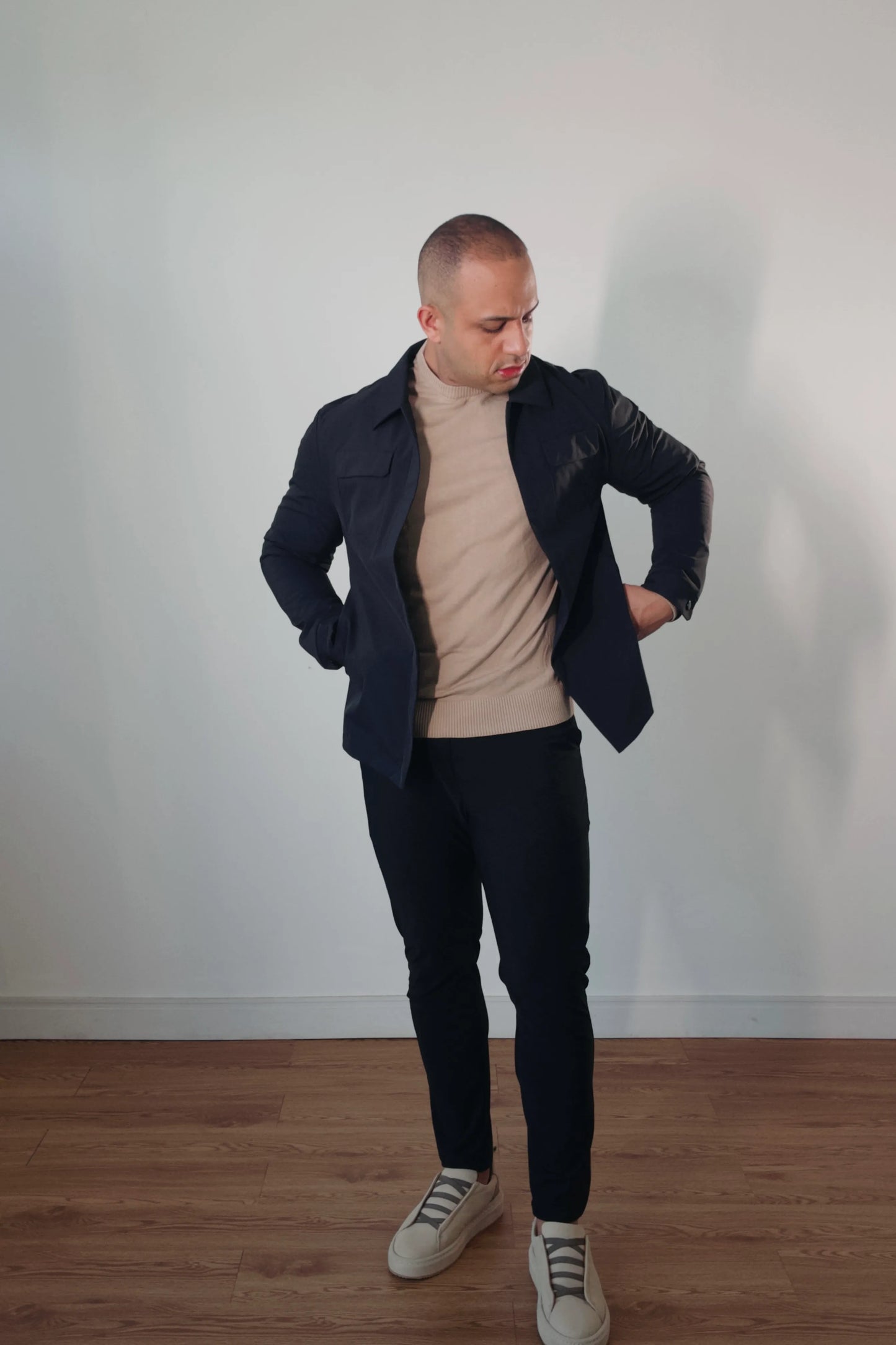 Overshirt Masculina Premium Milano Magnet Preta