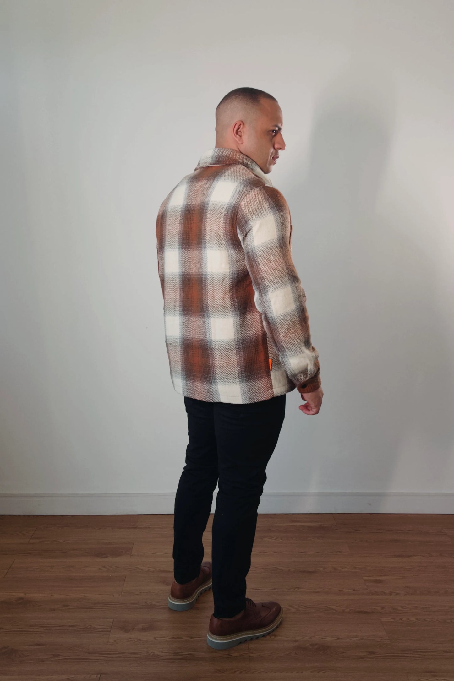 Jaqueta Overshirt Aspen Sherpa Xadrez Premium
