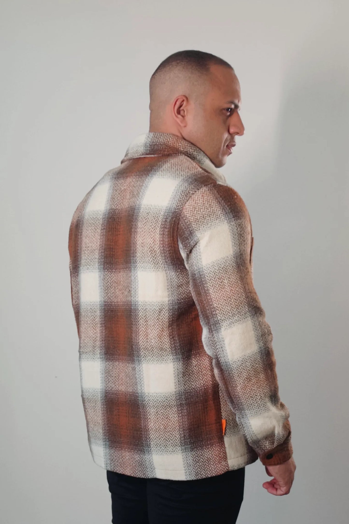 Jaqueta Overshirt Aspen Sherpa Xadrez Premium