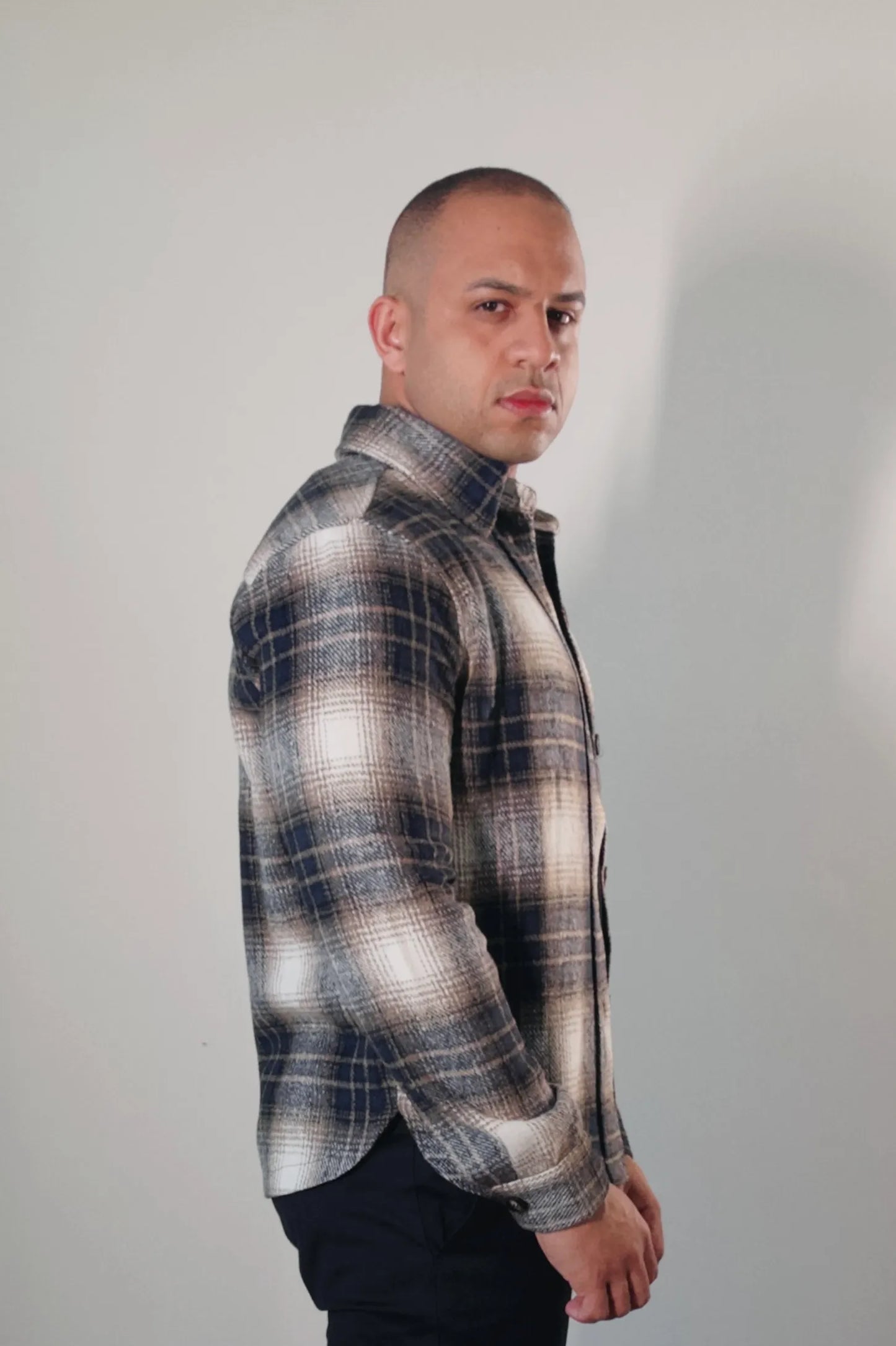 Jaqueta Overshirt Windsor Ranch Xadrez Premium Masculina