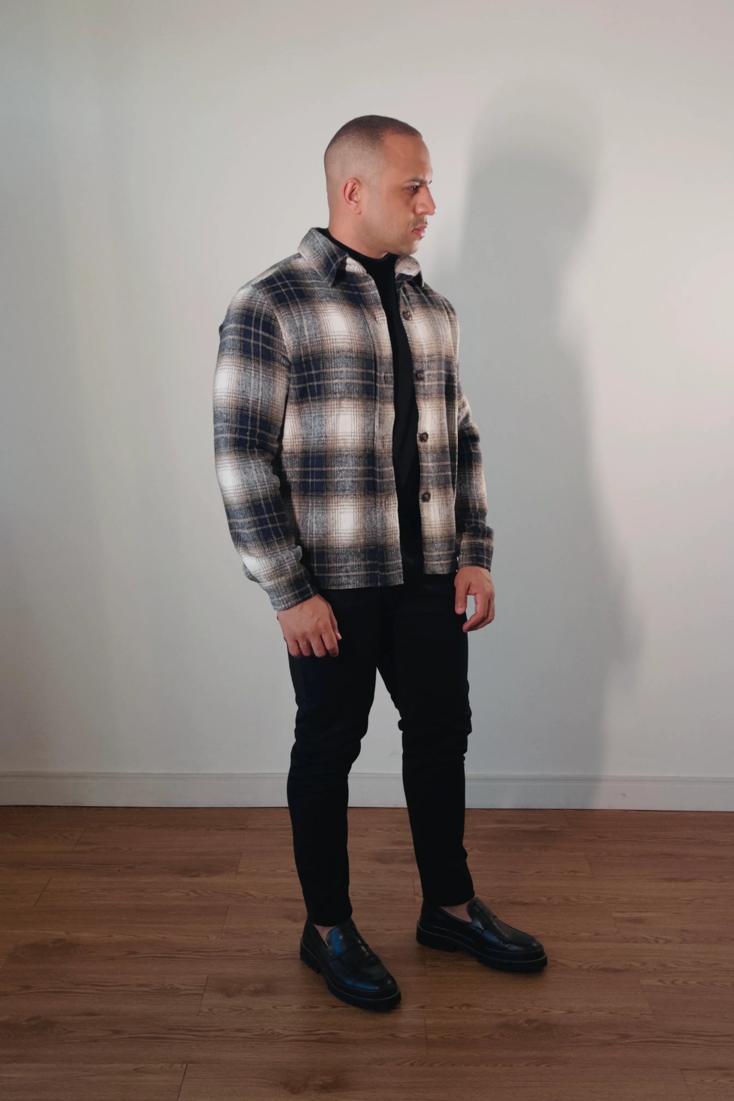 Jaqueta Overshirt Windsor Ranch Xadrez Premium Masculina