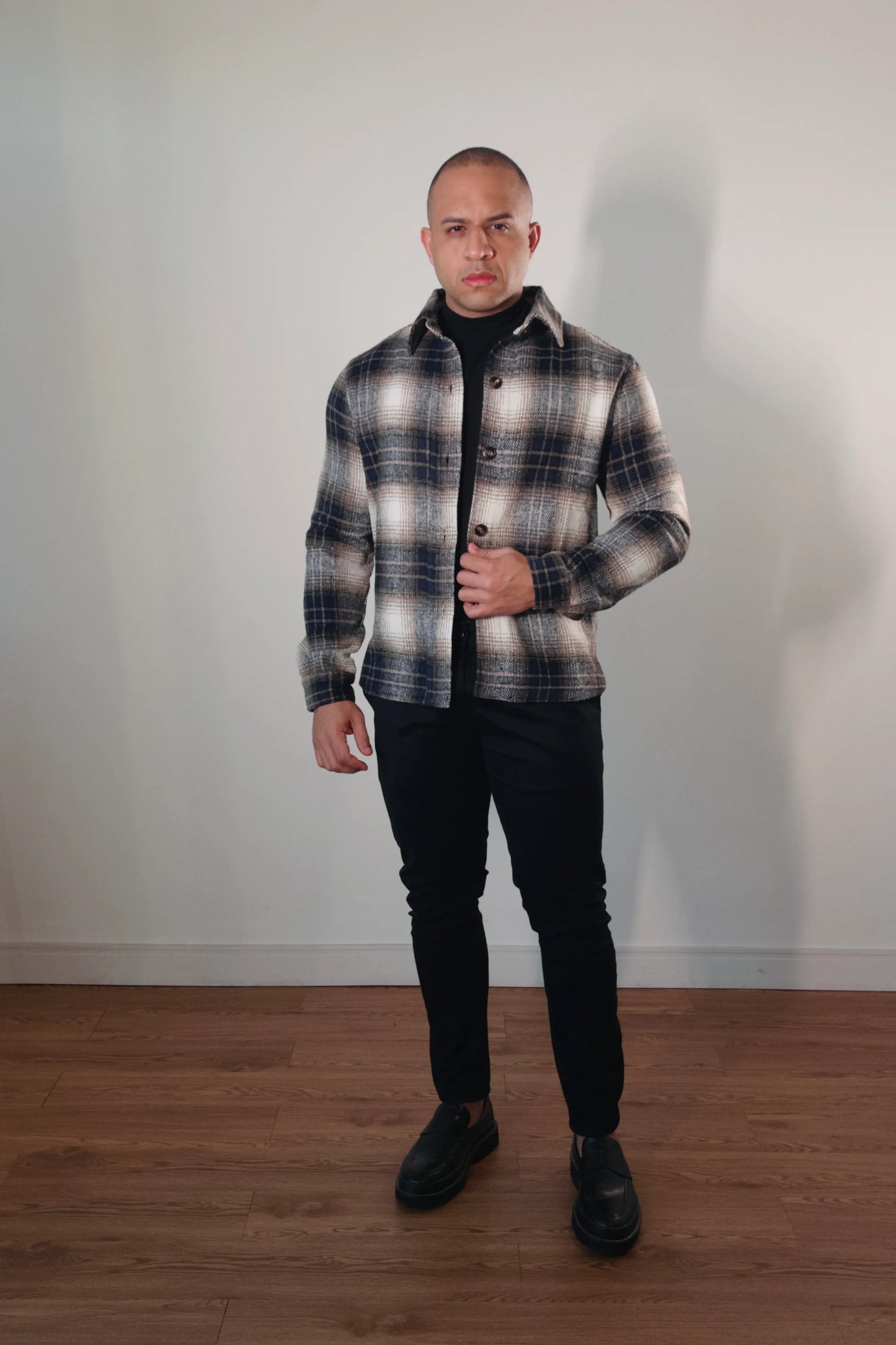 Jaqueta Overshirt Windsor Ranch Xadrez Premium Masculina