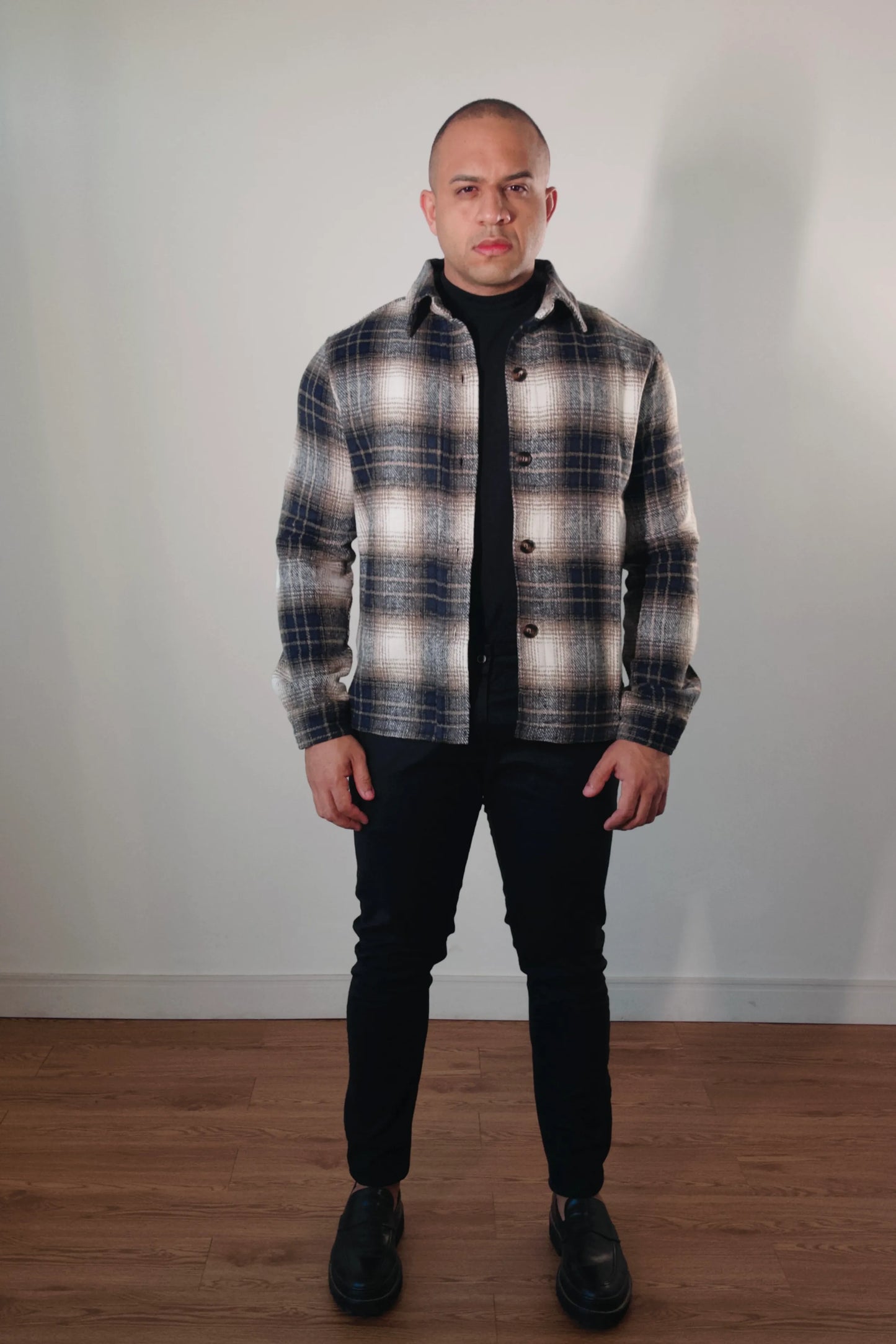 Jaqueta Overshirt Windsor Ranch Xadrez Premium Masculina